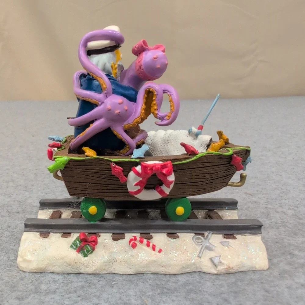 The Simpsons Christmas Express Holiday On the High Seas Sea Captain Sculpture - Picture 3 of 5